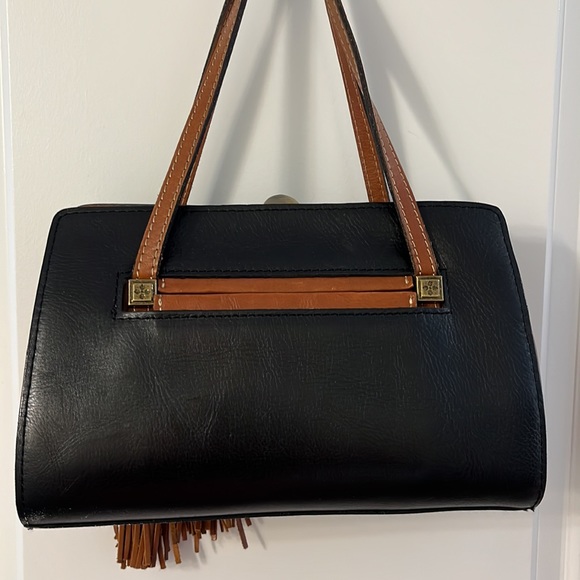 PATRICIA NASH Genuinely Leather Reversible Satchel Handbag - Picture 7 of 14